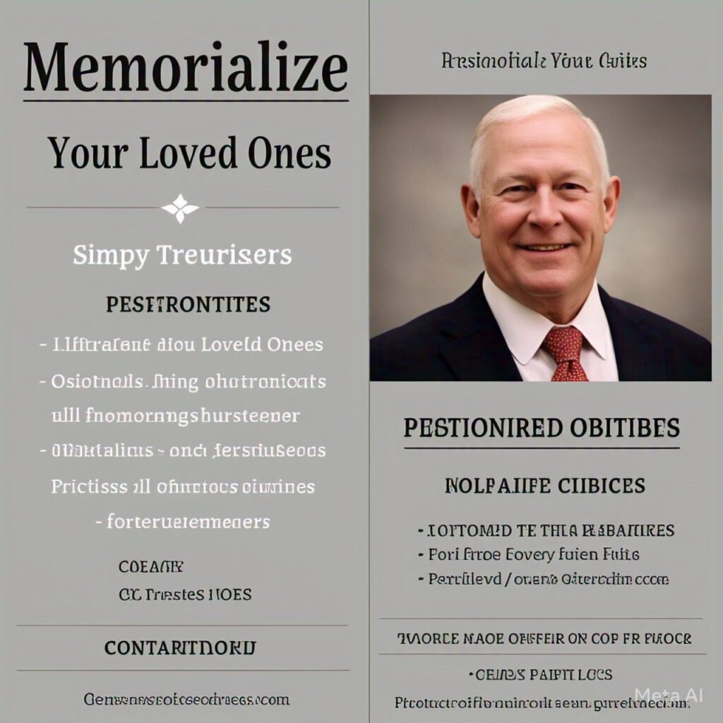 Personalized Obituary Services