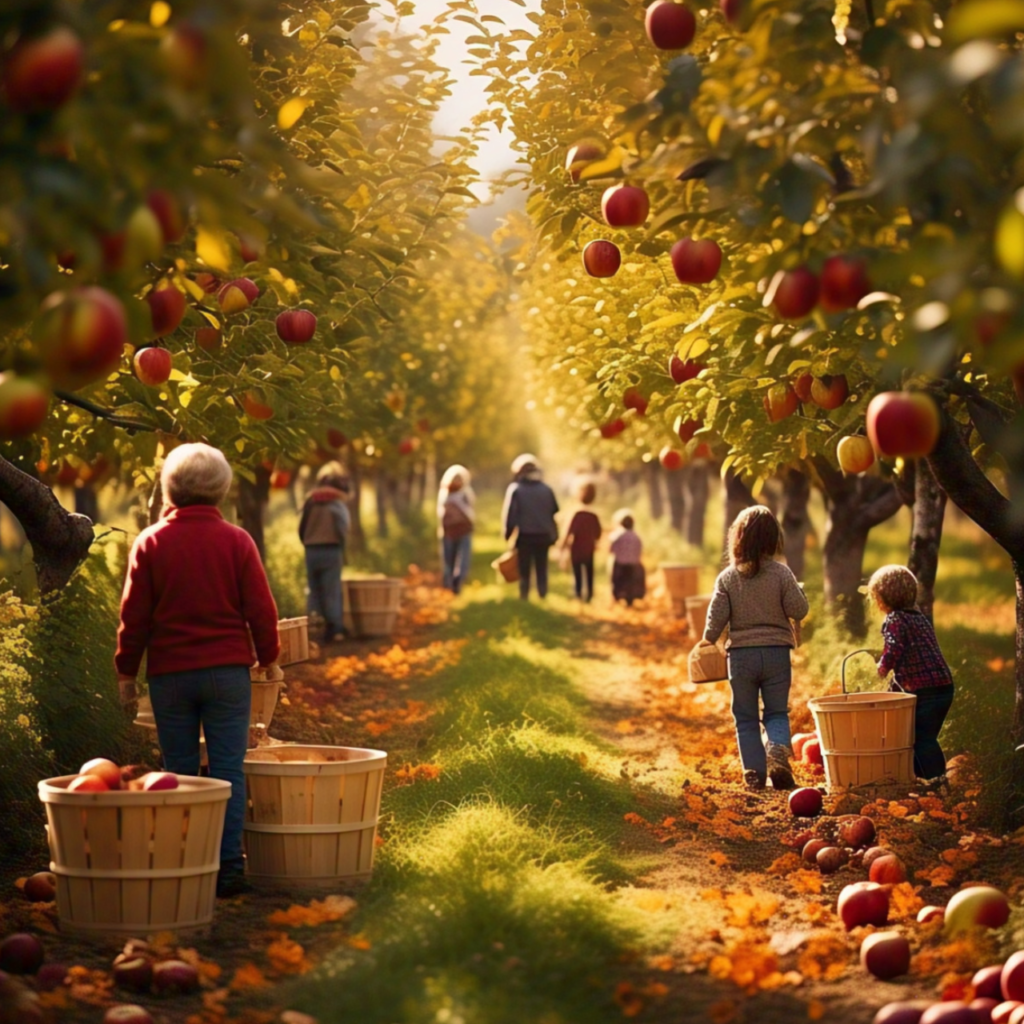 Apple Orchards and Seasonal Picking
