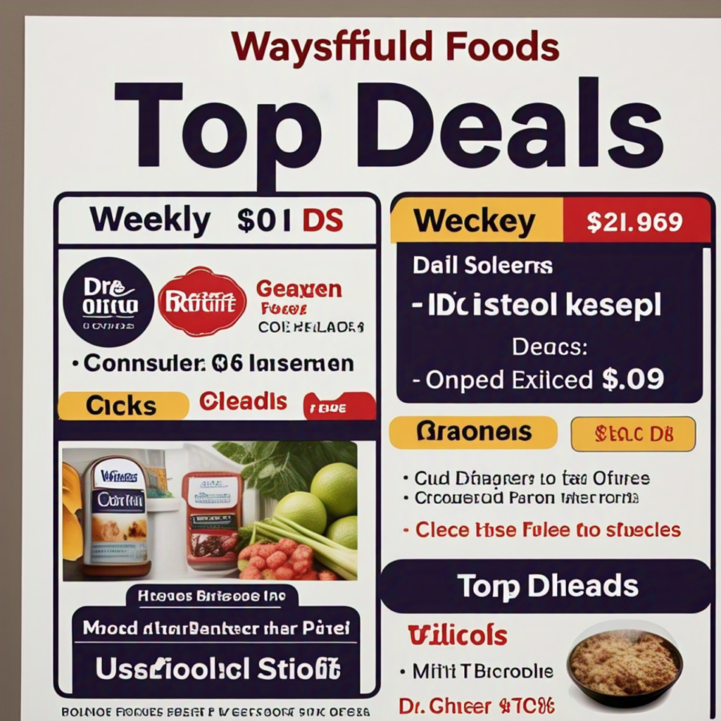 Top Deals Found in the Wayfield Foods Weekly Ad